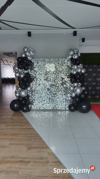 Ścianka balonowa dekoracje balonowe Łódź