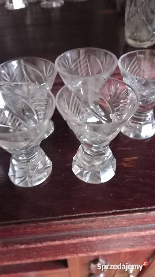 Kieliszki kryształowe komplet 6 Kieliszki i pucharki Warszawa