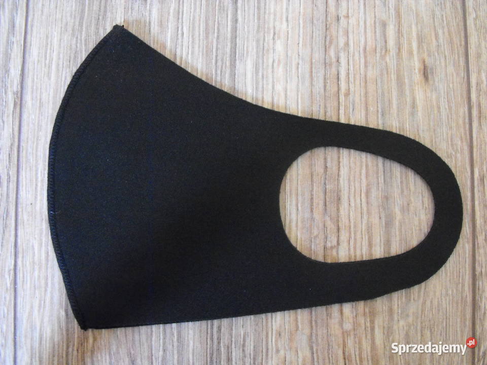 MASKI maseczki ochronne 3 1 warstwa czarna można Maski ochronne