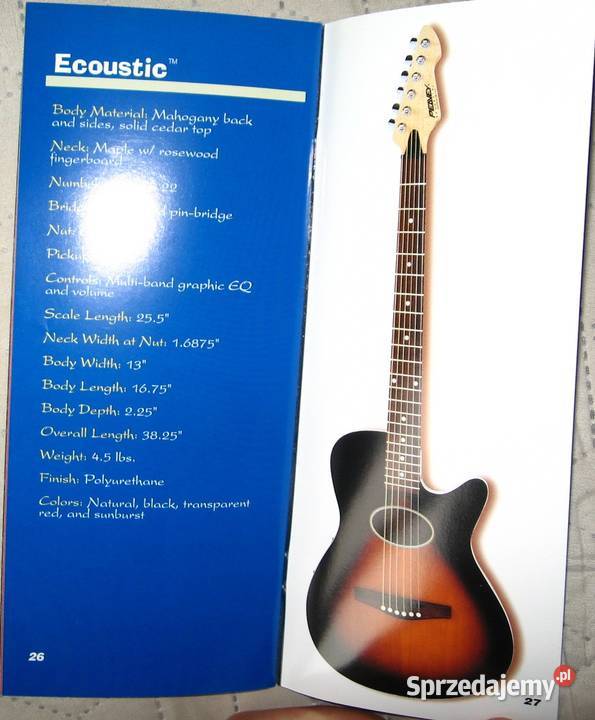 Peavey Guitars katalog gitar Kępice