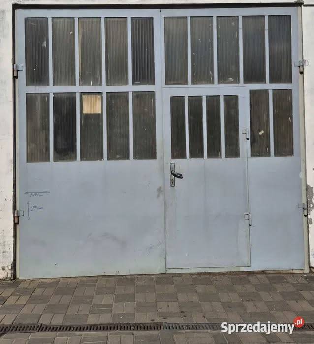 Brama warsztatowa dwuskrzydłowa Psary