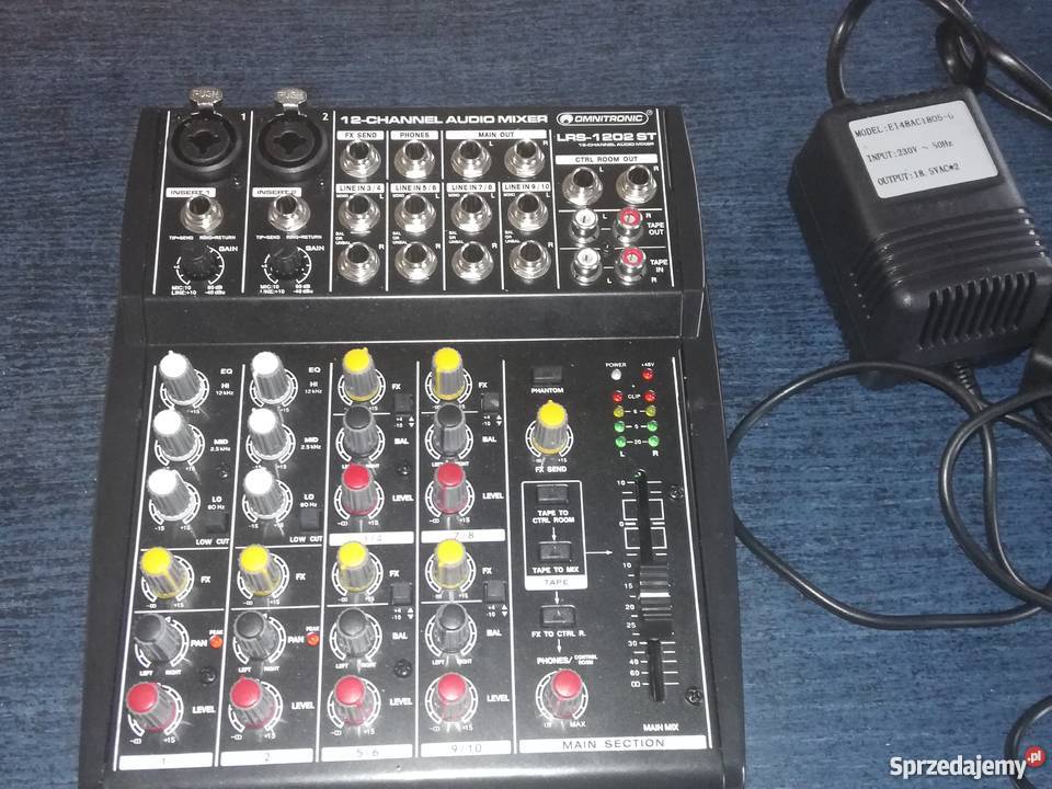 Mikser konsoli Omnitronic LRS1202ST Liczba Wrocław