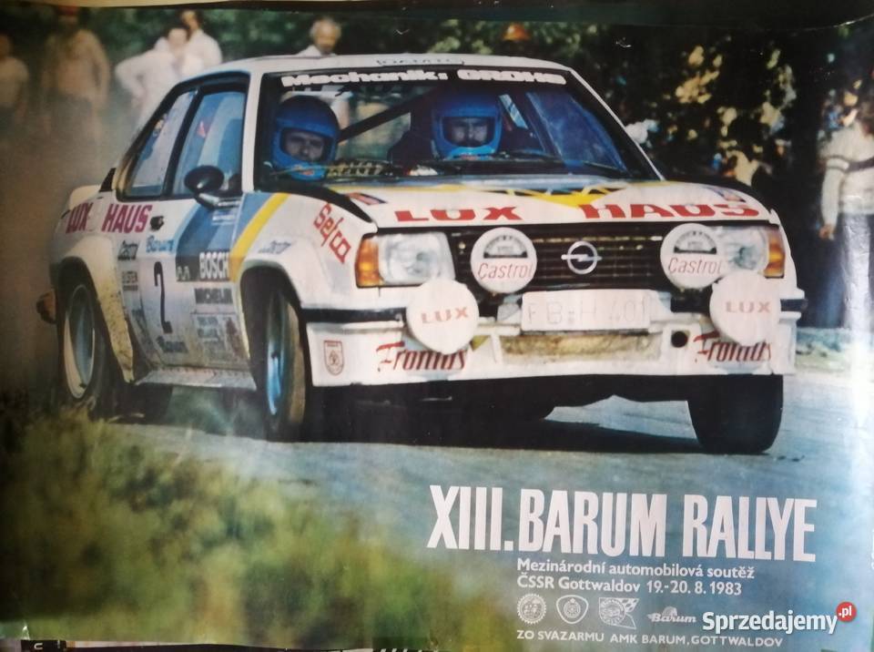 Plakaty Rajd Barum Lancia 037 UR Quattro Renault Kraków