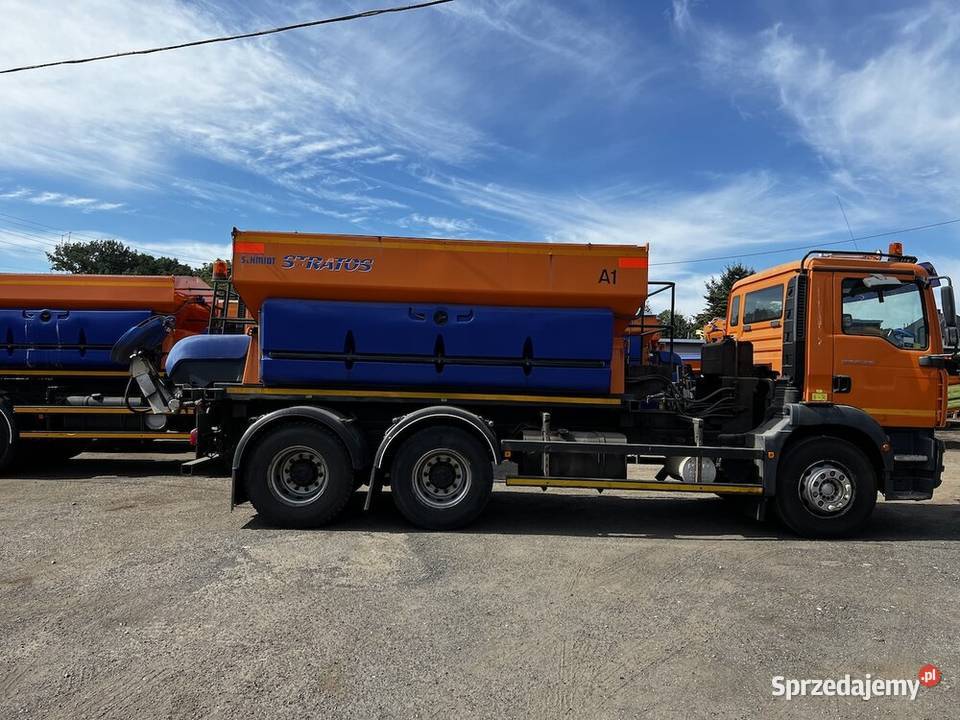 MAN TGM 26330 6x4 piaskarka SCHMIDT 925m3 Markowice