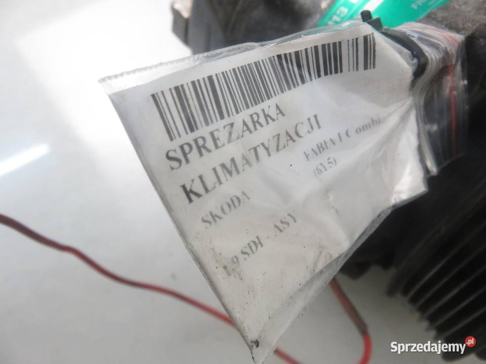 KOMPRESOR KLIMATYZACJI SKODA FABIA I 19 SDI sprzedam