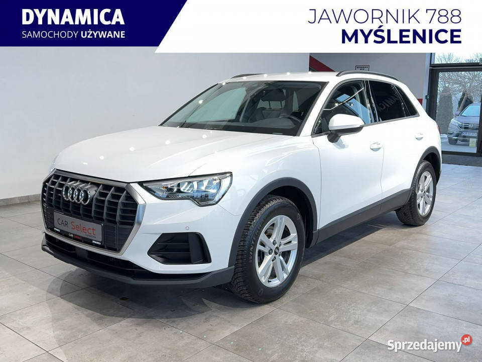 Audi Q3 VAT 23 35TFSI 150 Stronic 2022 r salon I ESP Myślenice sprzedam