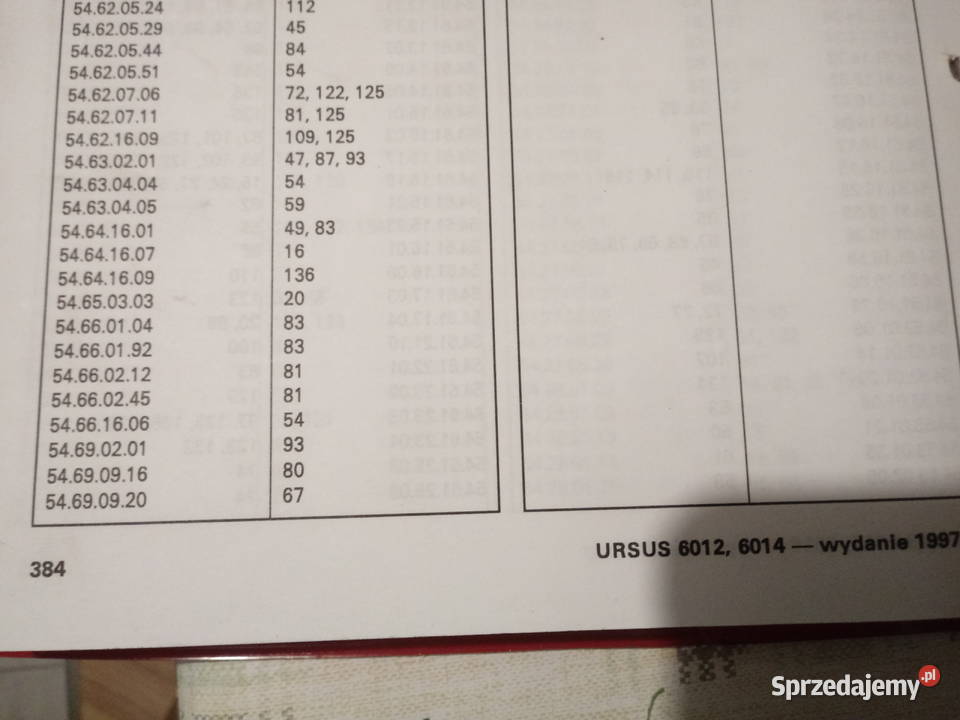 Katalog URSUS 6012 6014