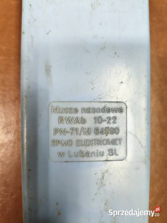 Zabytkowy zestaw kluczy nasadowych RWAb 1022 lubelskie Lublin