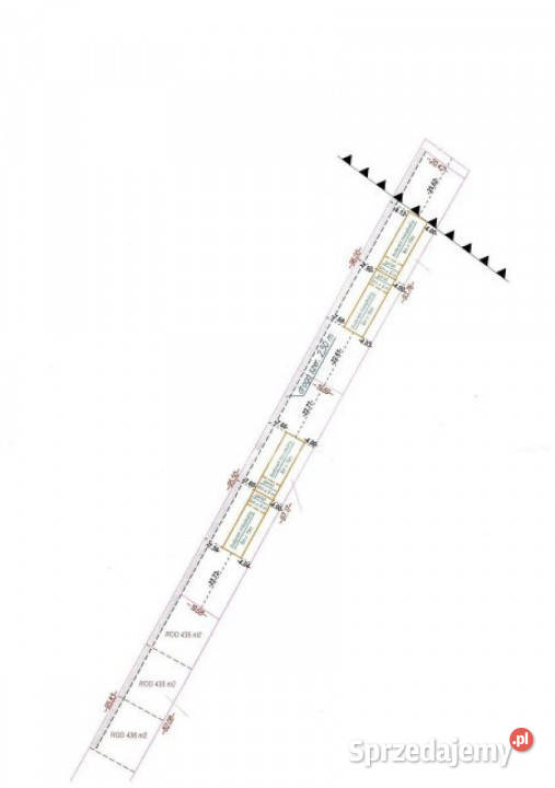Działka 1900 metrów PłouszowiceKolonia szambo Sprzedaż Płouszowice-Kolonia