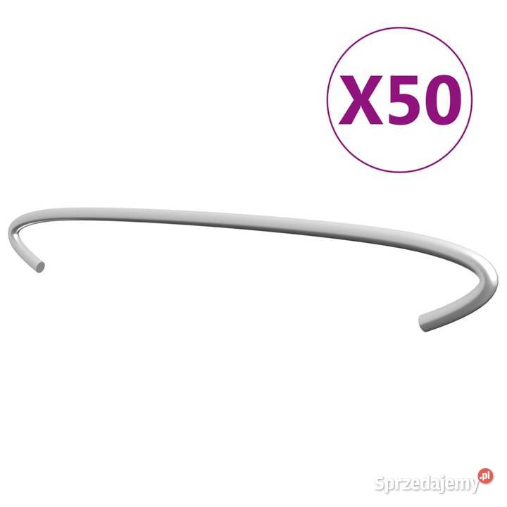 vidaXL Haki do gabionów 50 galwanizowana stal 15