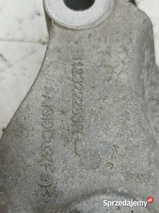 ŁAPA WSPORNIK PODUSZKA SILNIKA 112322283R 10 TCE Zawieszenie silnika świętokrzyskie sprzedam