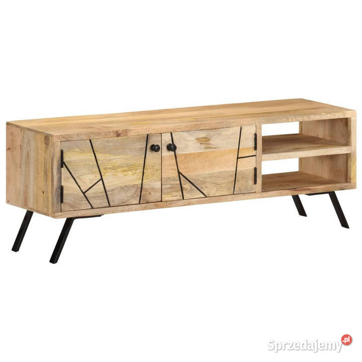 Szafka pod telewizor 110x30x40 lite drewno mango Warszawa