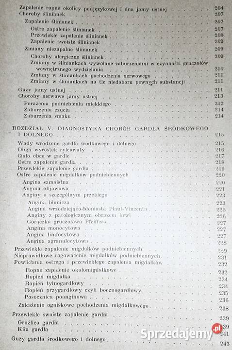 Diagnostyka szczegółowa chorób uszu nosa i Chełm