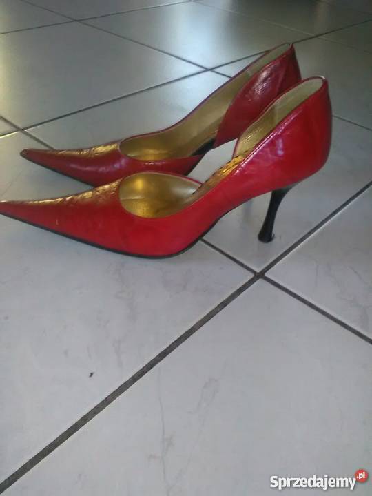 Szpilki czerwone Rozmiar 36 sprzedam