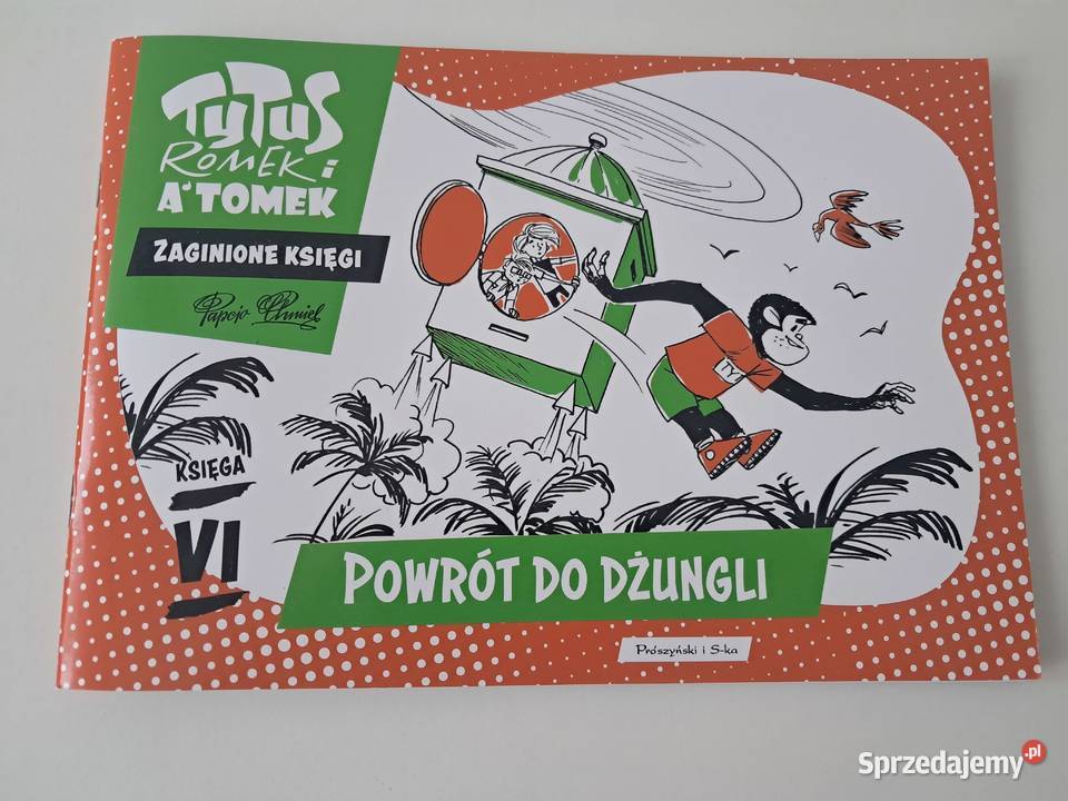 Książkikomiksy Tytus Zaginione księgi H J małopolskie