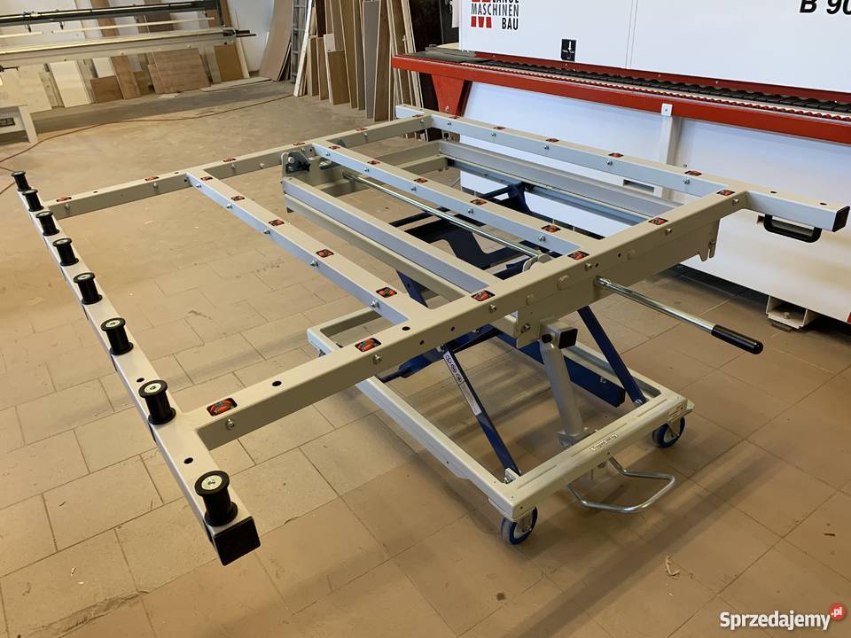 Stół do transportu płyt Piła Okleiniarka Produkcja Brzesko