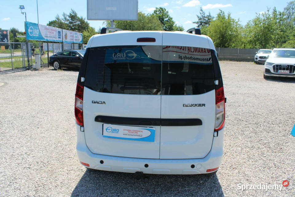 Dacia Dokker 15LAUREATE Netto 34878PLN 95HP Fvat centralny zamek mazowieckie Warszawa