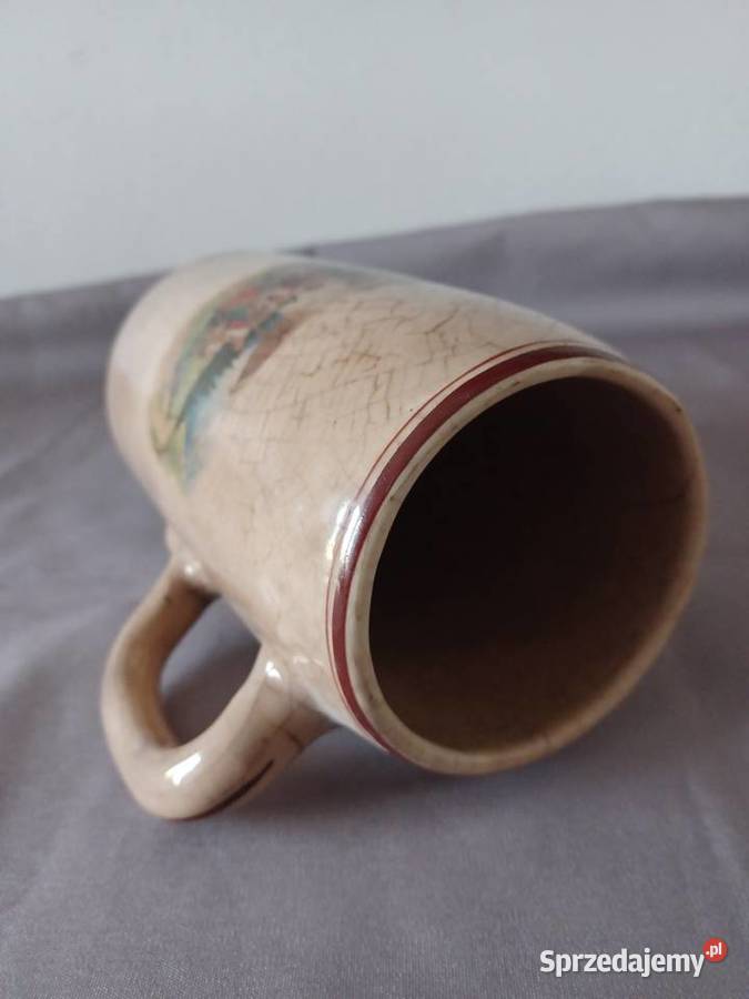 Stary niemiecki kufel Birofilistyka Wrocław