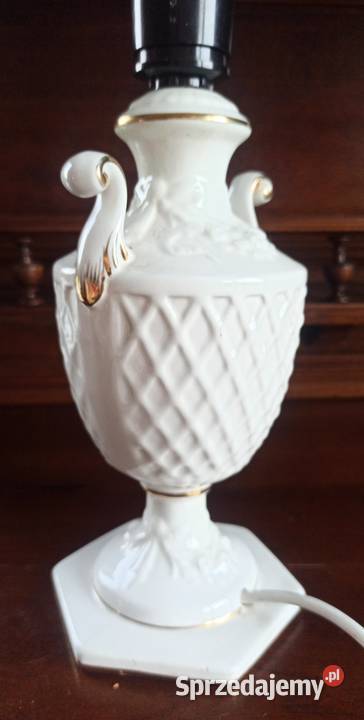 Lampka elektryczna Medalion Pporcelana Gdańsk