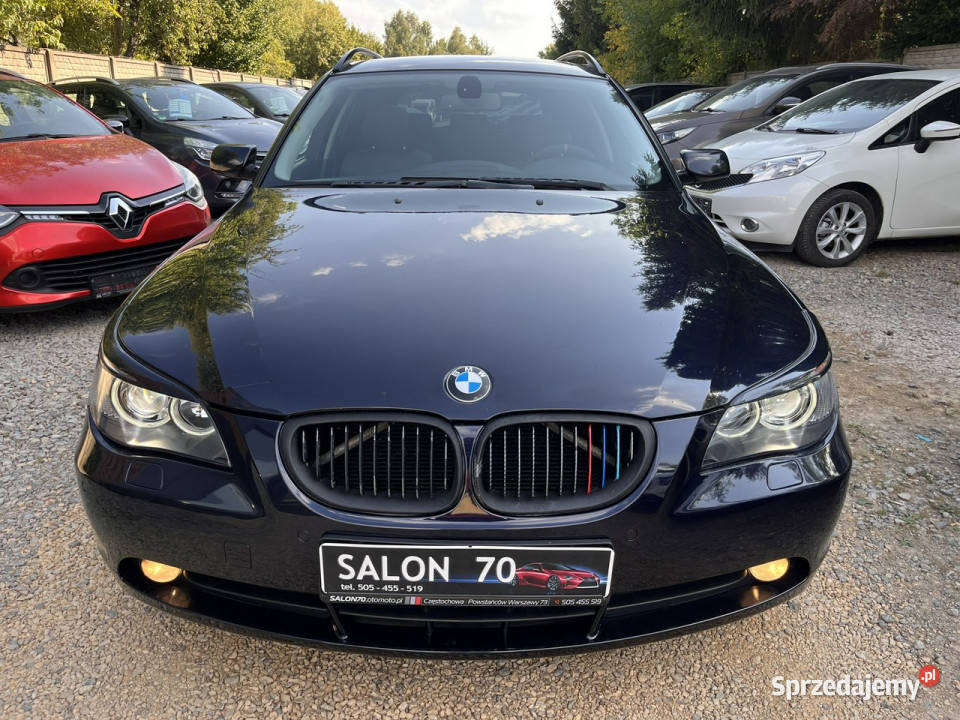 BMW 523 25 XENON Szyber Skóry NAVI Climatronic przyciemniane szyby BMW Częstochowa