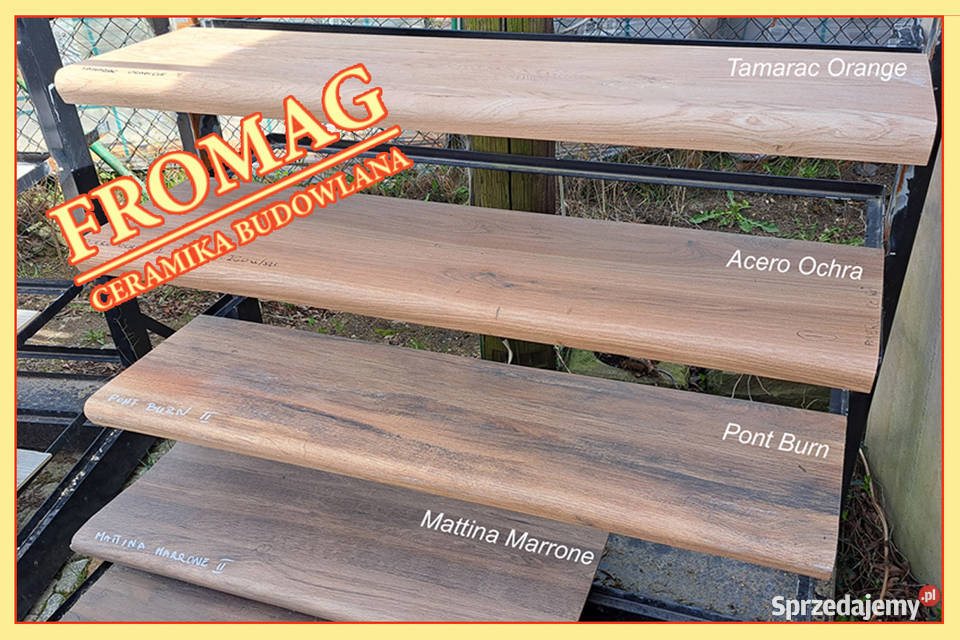 Płytki na schody drewnopodobne Stopnica CORTONE Gorzów Wielkopolski