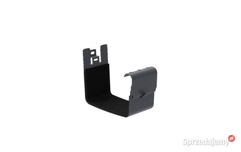 Krop złączka rynny kwadratowej 135 mm grafit Białystok