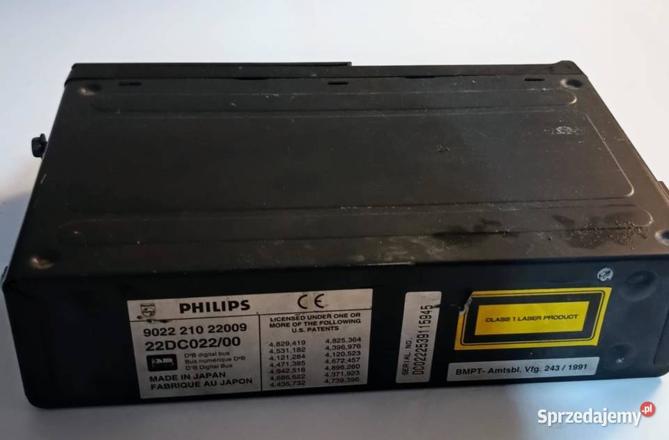 Zmieniarka samochodowa płyt CD Philips DC022 Lębork