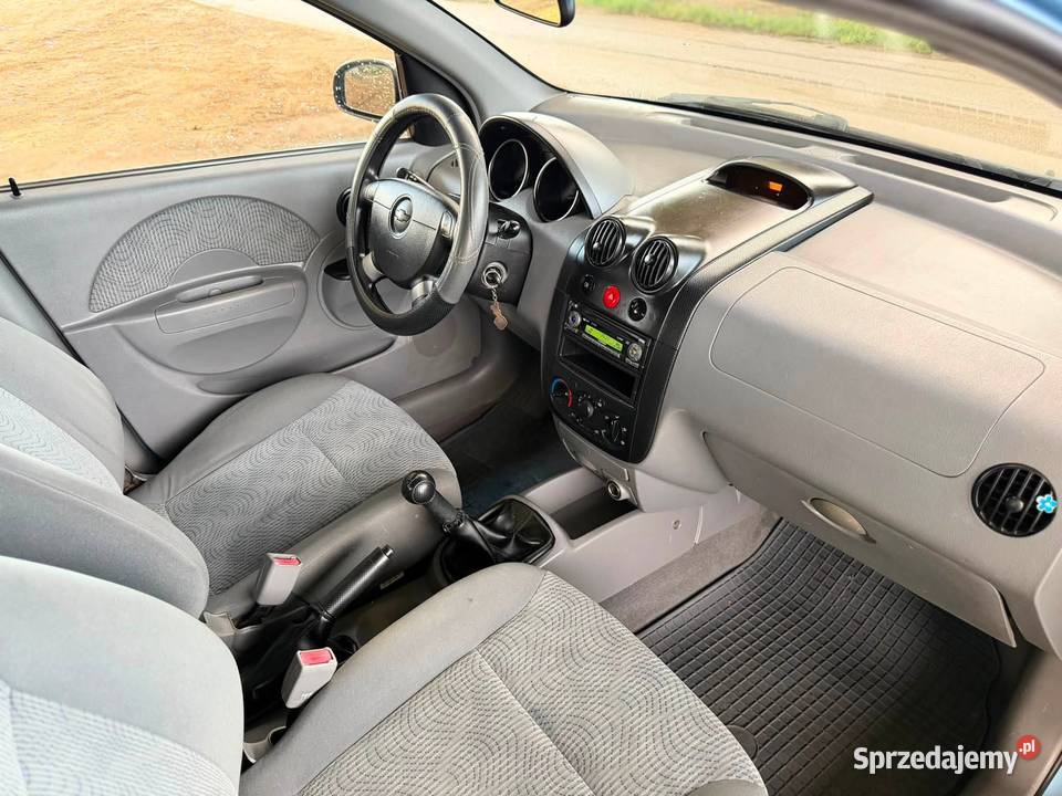 Chevrolet Aveo 12 NISKI PRZEBIEG 2005r Pierwszy 69236km Dębica