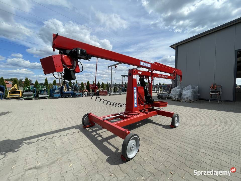 Dźwig Steinweg Bocker MK 400 5 minikran nie Motoryzacja Ślesin