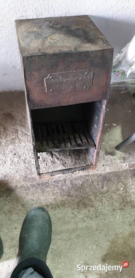 Kominek zabytkowy sygnowany myśliwski Zgorzelec
