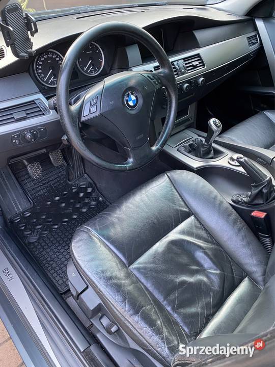 BMW E61 525D M57 manual na żeliwie bez wkładu i Rok produkcji 2005 Seria 5 śląskie Jaworzno