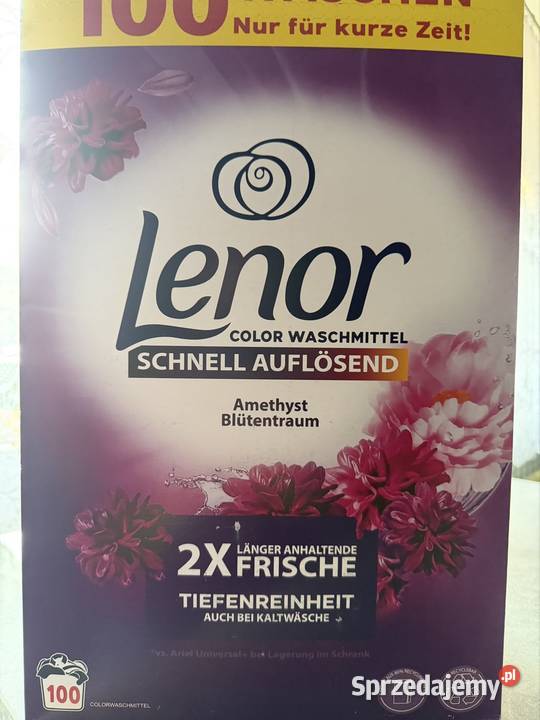 Lenor Color Amethyst proszek do prania 6  Kłecko