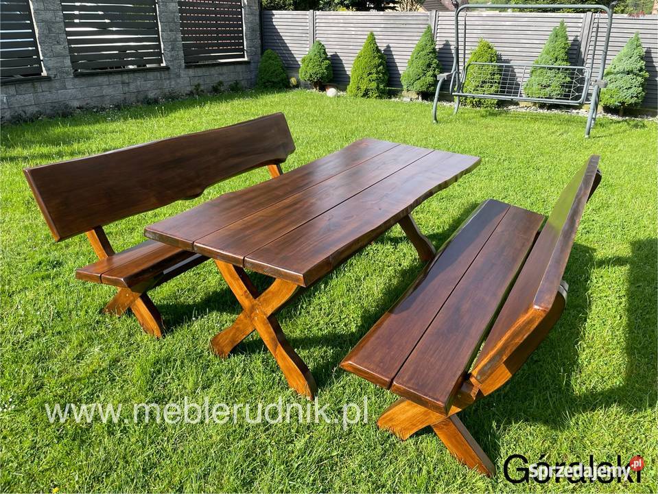 Meble ogrodowe drewniane 200 Olcha wysyłka Warszawa