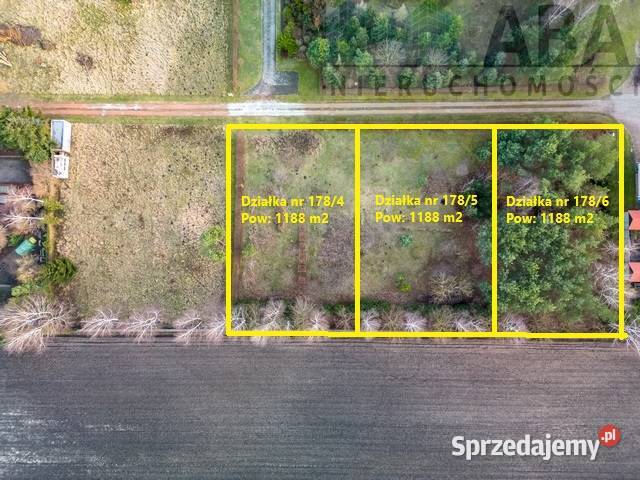 Działki budowlane z potencjałem Powiercie gm