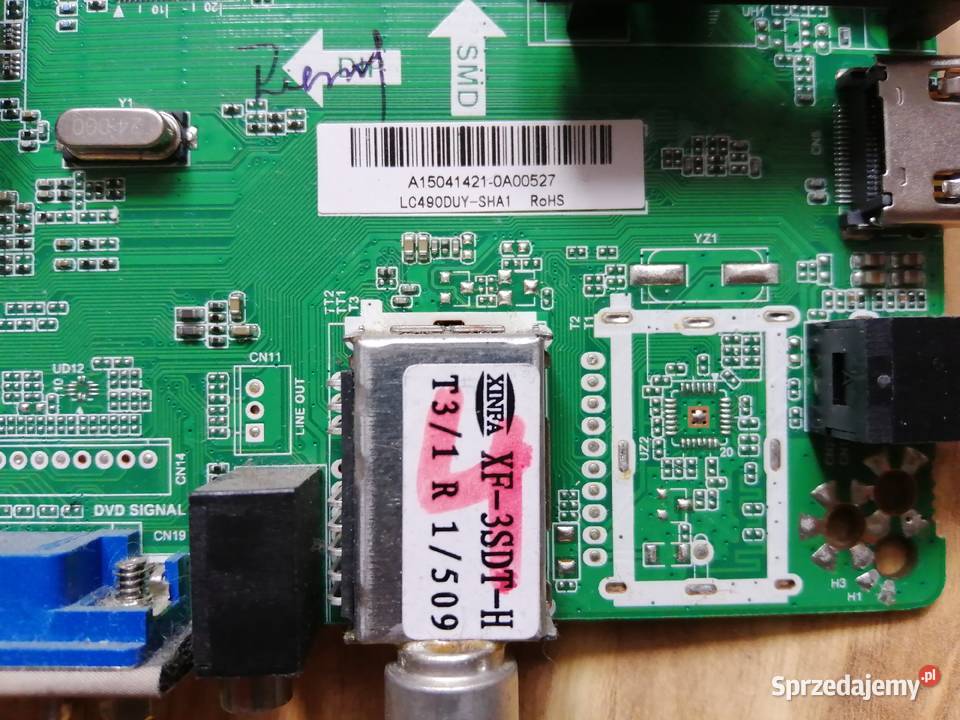 Płyta główna Sharp A150414210A00527 LED śląskie Poczesna