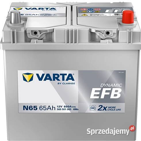 Akumulator 65Ah 650A 12V Varta Blue EFB N65 Płock