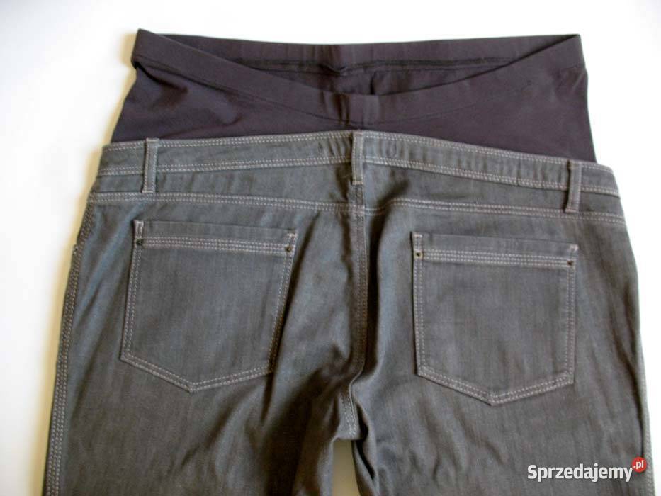 Spodnie damskie jeans 42 XL biodra 112 Ciążowe Siedlce sprzedam