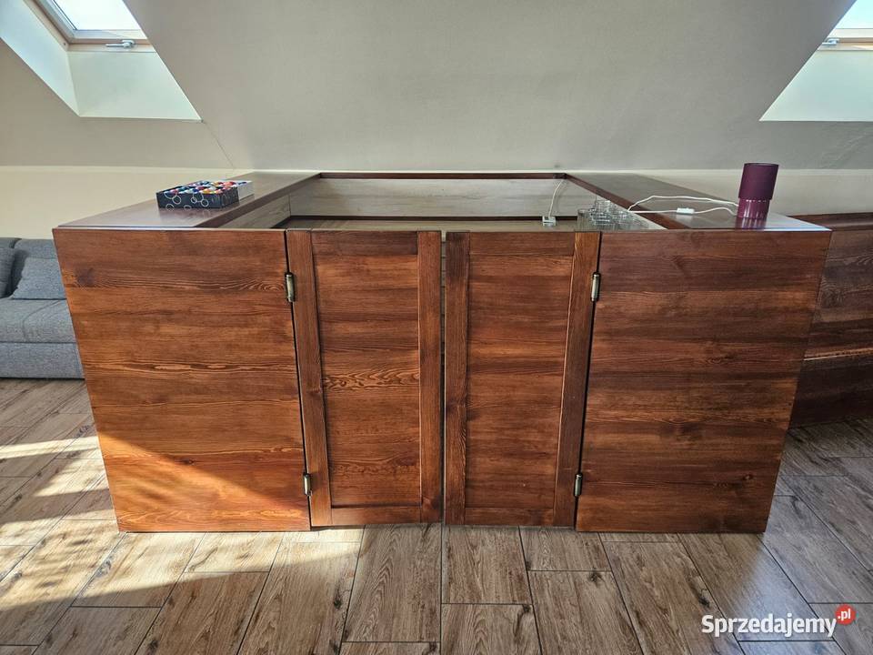 Wyspa serwisu na salę bankietową obudowa baru Pszczyna