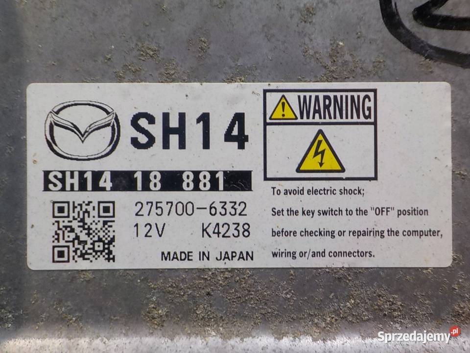 MAZDA 6 GJ III 22 D 14r KOMBI 5D sterownik Suków