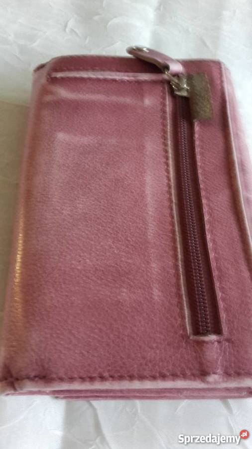 DAMSKI PORTFEL Z NATURALNEJ SKÓRY wielkopolskie Piła