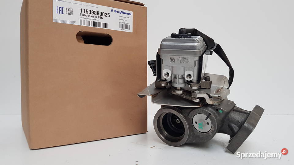 Nowa turbosprężarka BorgWarner KKK 11539880025 Pozostałe Siedlce