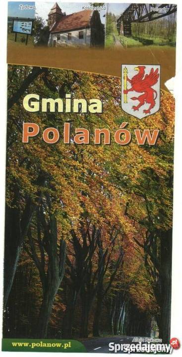 Mapa ulotka Polanów Gmina Koszalin sprzedam