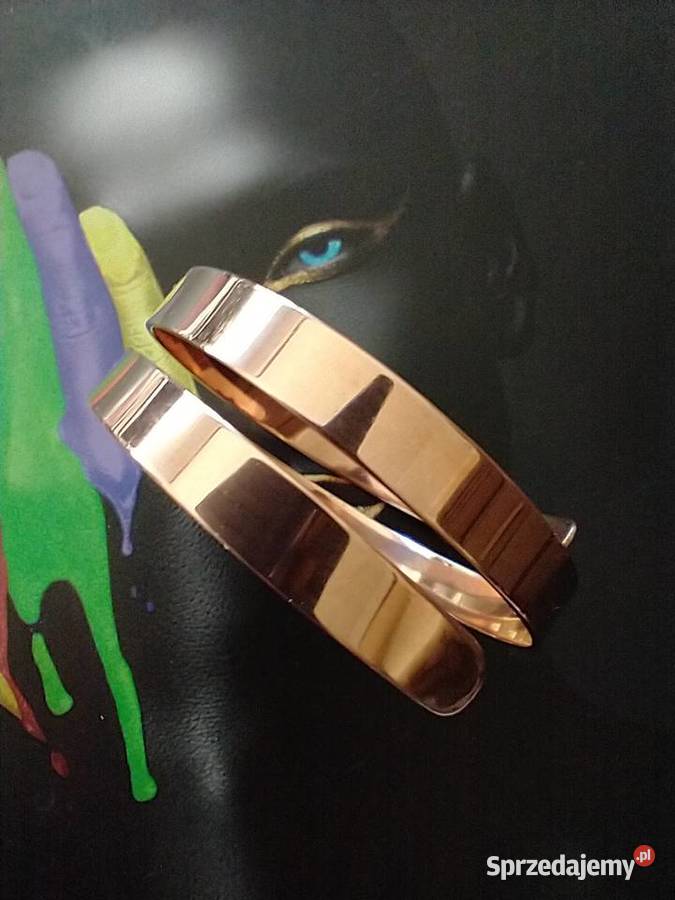 Bransoleta czysta miedź metaloplastyka Łódź