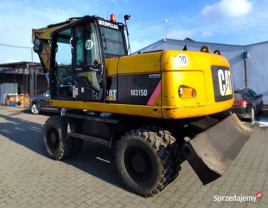 Koparka kołowa Caterpillar M315D Czapury
