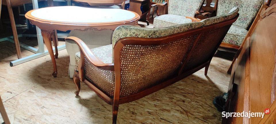 Komplet wypoczynkowy vintage antyk 311 Meble Sypniewo sprzedam