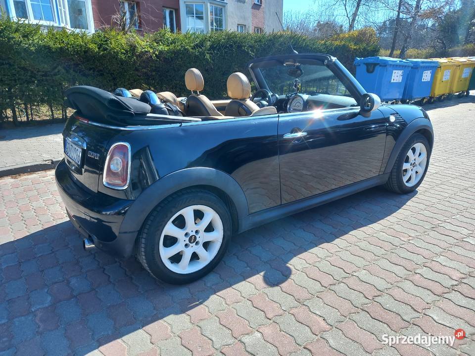 Mini Cooper cabrio 2009r 16 jasna skóra 146 Cooper