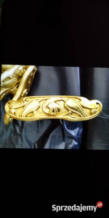 Retro klamki mosiężne okienne Bucz sprzedam