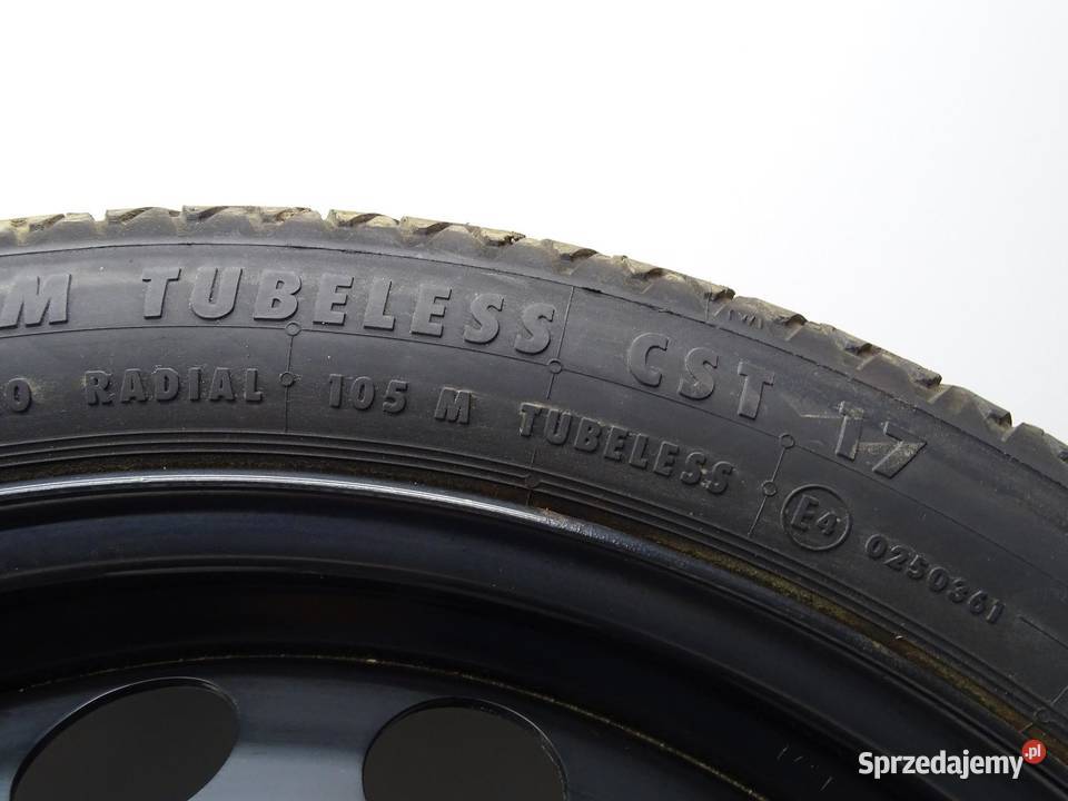 KOŁO DOJAZDOWE ZAPASOWE 4G0601027 14560R20 AUDI