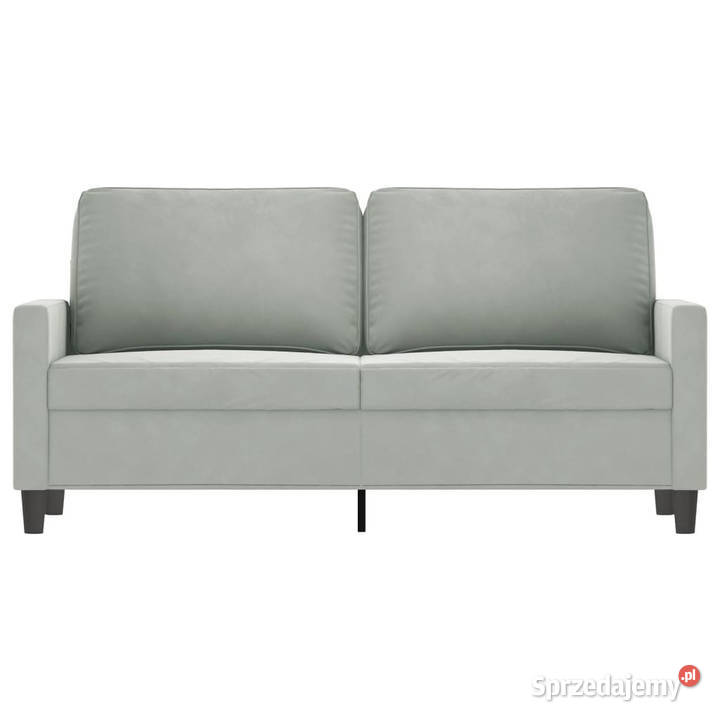 Sofa 2osobowa jasnoszara 140 tapicerowana Warszawa