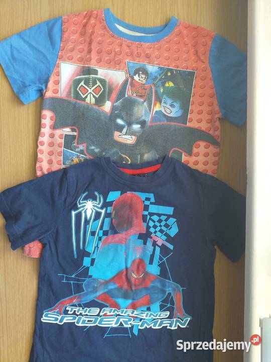 2 TShirt SpiderMan Batman Lego Marvel 128